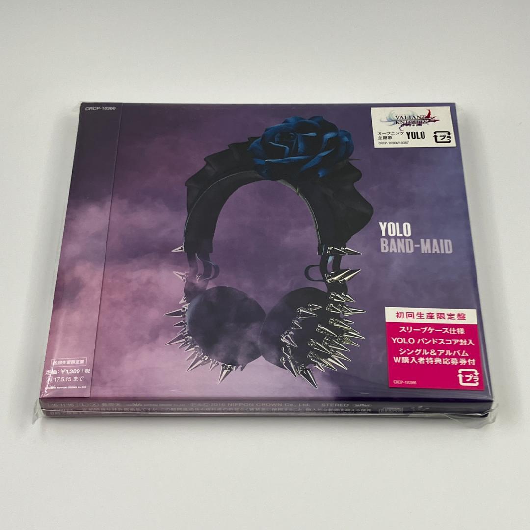 新品未開封 BAND-MAID YOLO 初回限定盤 CD＋バンドスコア