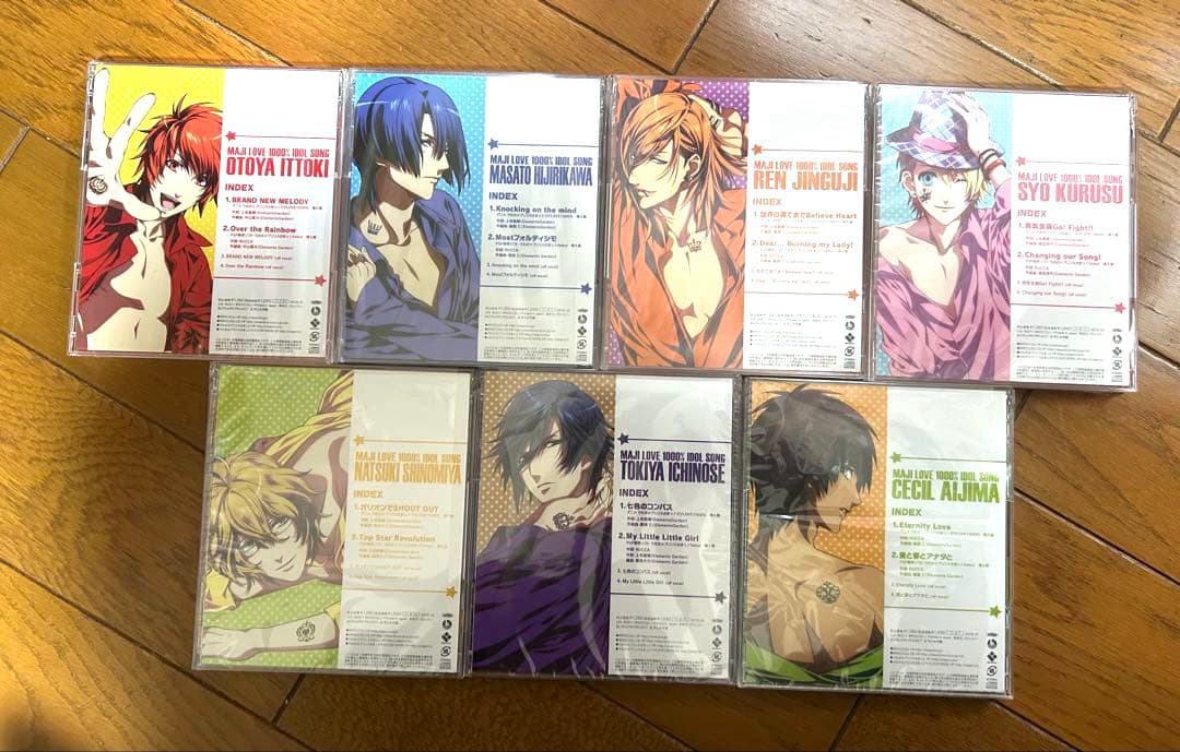 アイドルソングCD／アニメ『うたの☆プリンスさまっ♪マジLOVE1000%』7枚