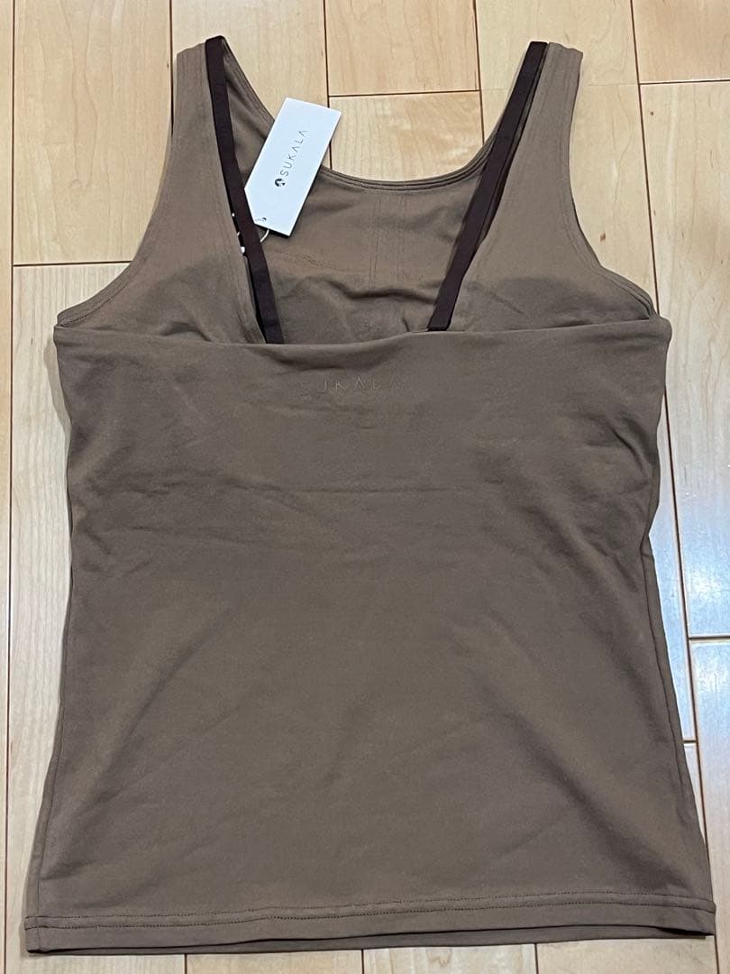 SUKALA WAGAMIタンクトップ　ゴールドブラウン M