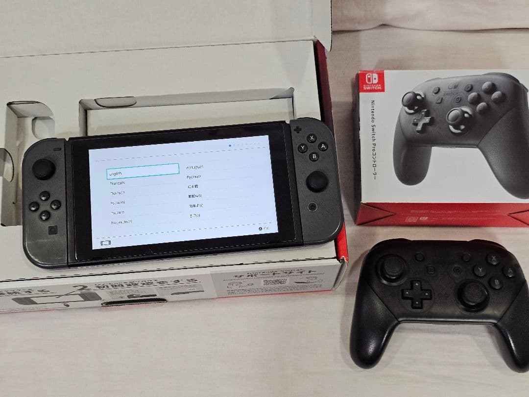 Nintendo Switch 本体セット+ 純正プロコントローラー
