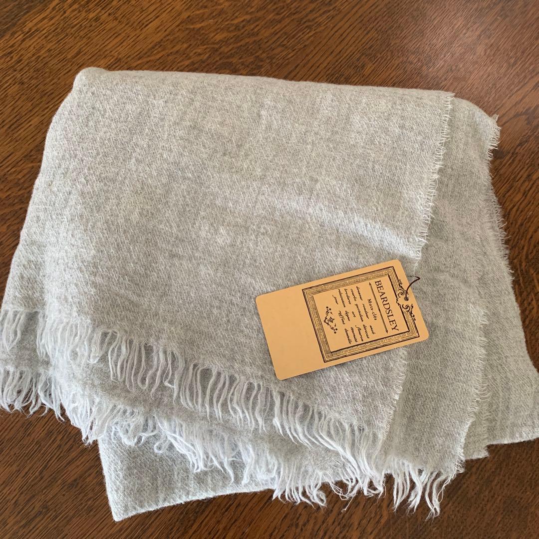 タイムセール中！未使用 ビアズリー ウールストール