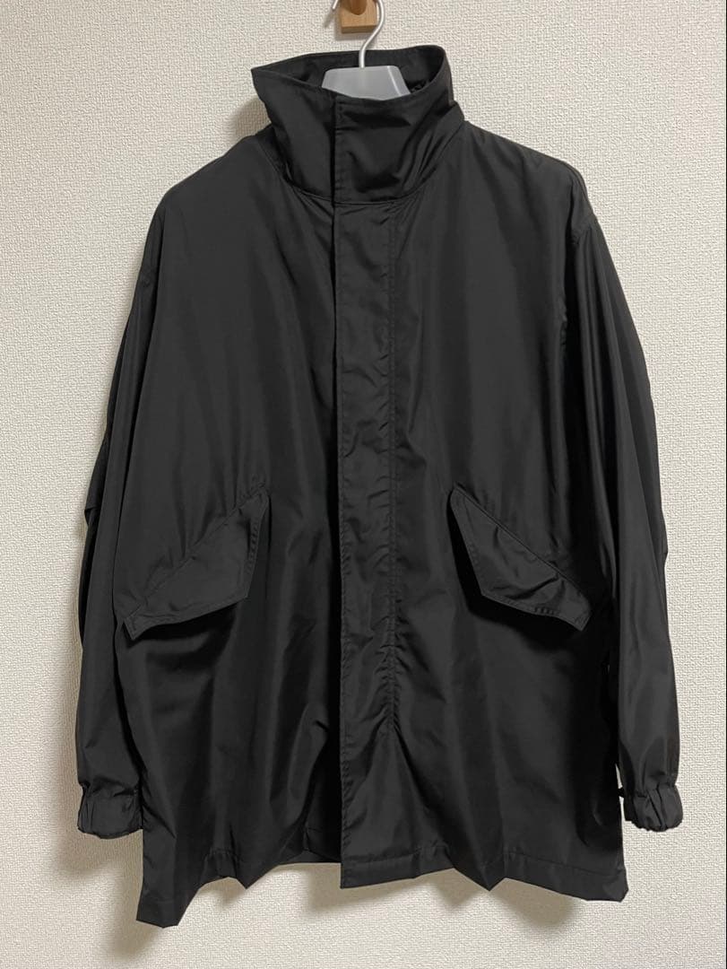 aton モッズコート黒( DYE NYLON)サイズ4