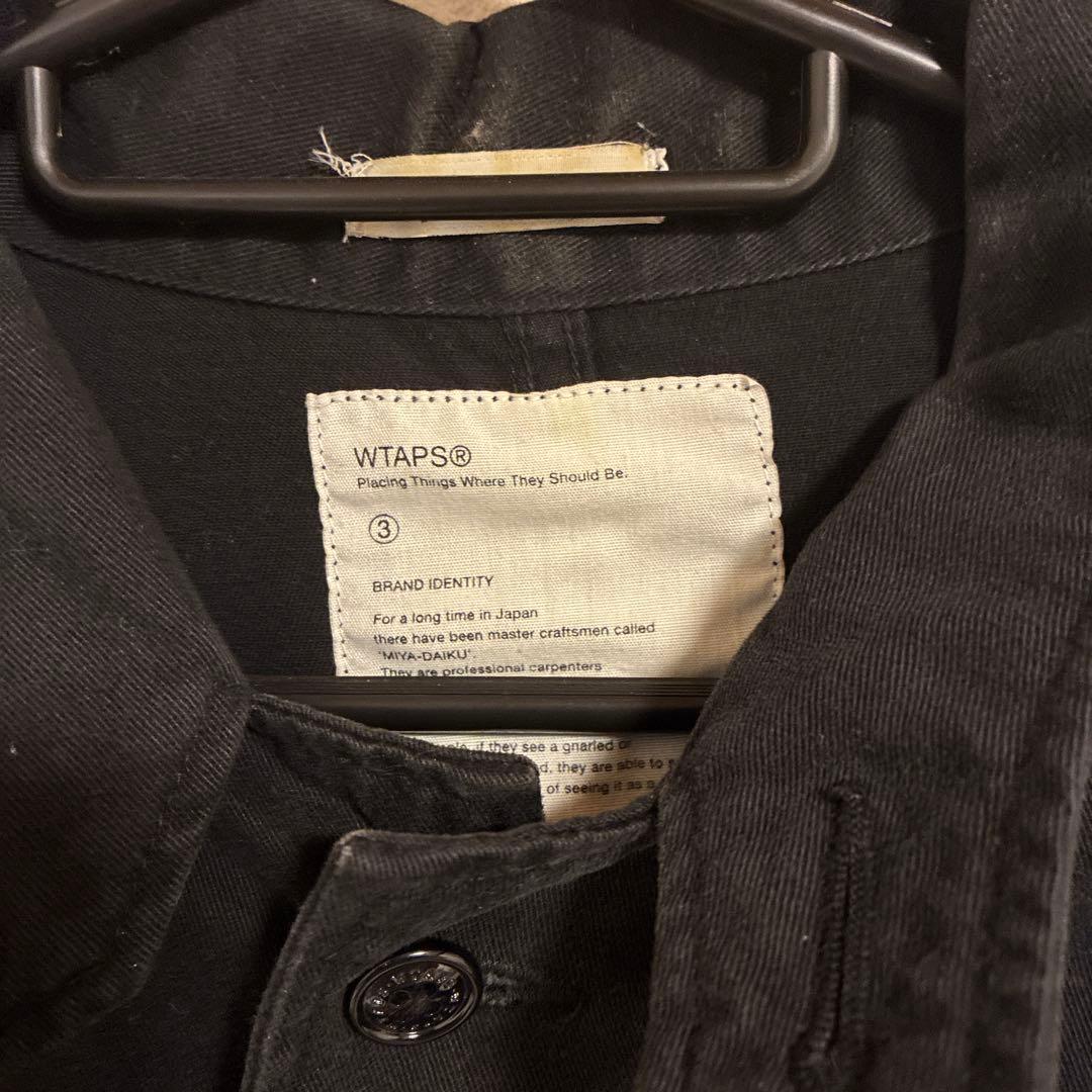 WTAPS 黒 カバーオール