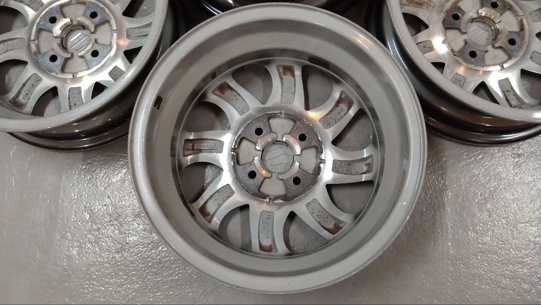 送料込　スズキ　純正ホイール　4本セット　そこそこ綺麗　SUZUKI　日産