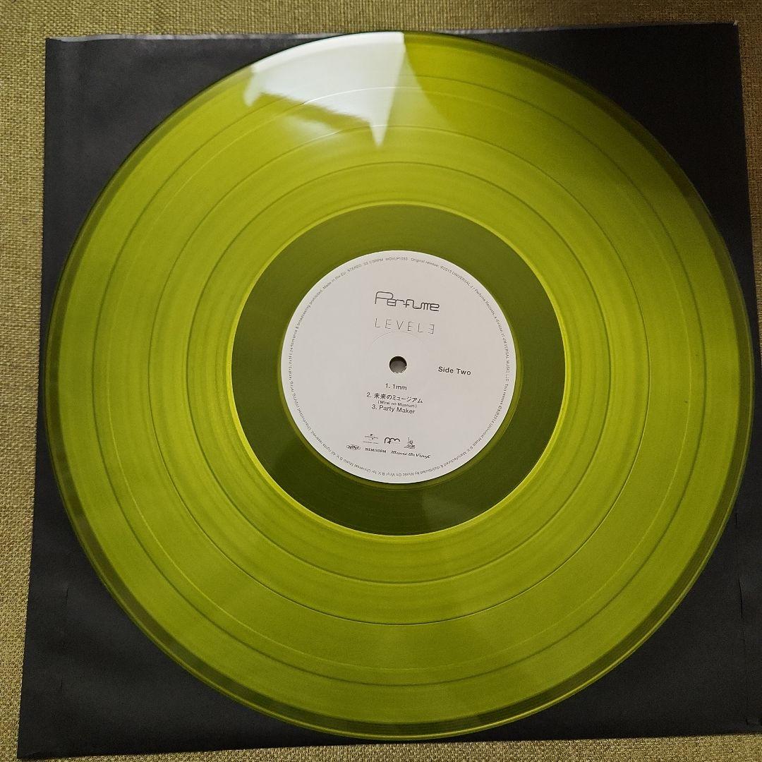 お*け様 Perfume LEVEL3 イエロー カラーヴィニール