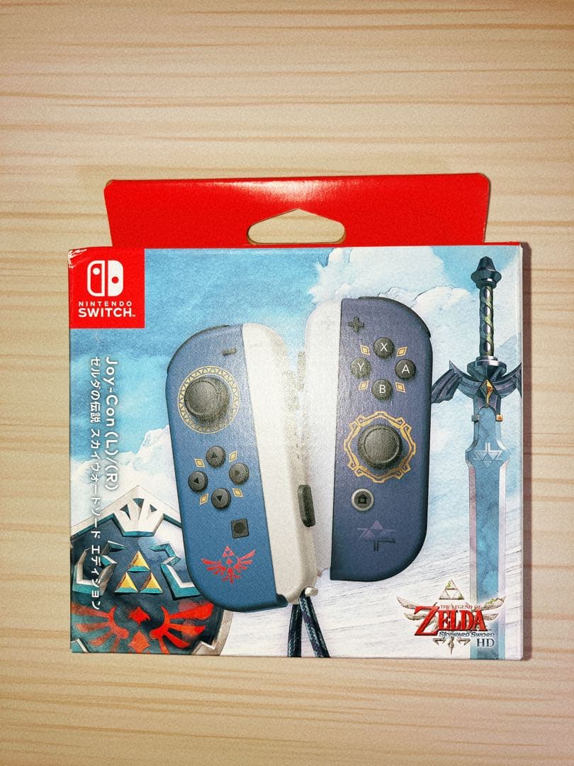 【新品未開封】Joy-Con ゼルダの伝説 スカイウォードソード エディション