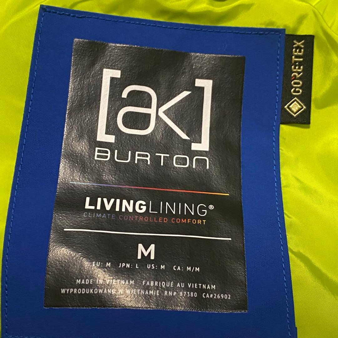 上下セット ak BURTON GORE-TEX スノーボードウェア スノボ