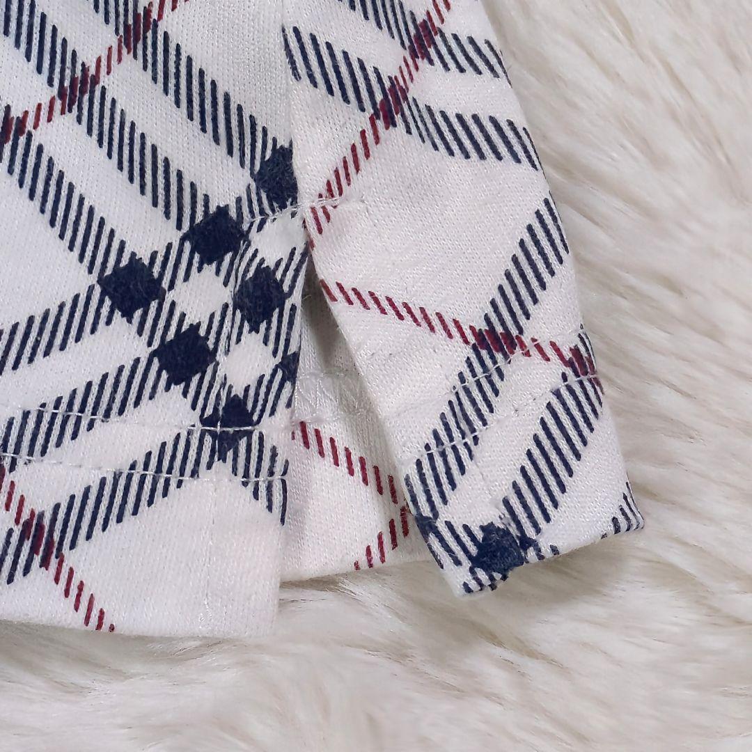 最終★BURBERRY ノバチェック 半袖ポロシャツ ロゴ刺繍 日本製