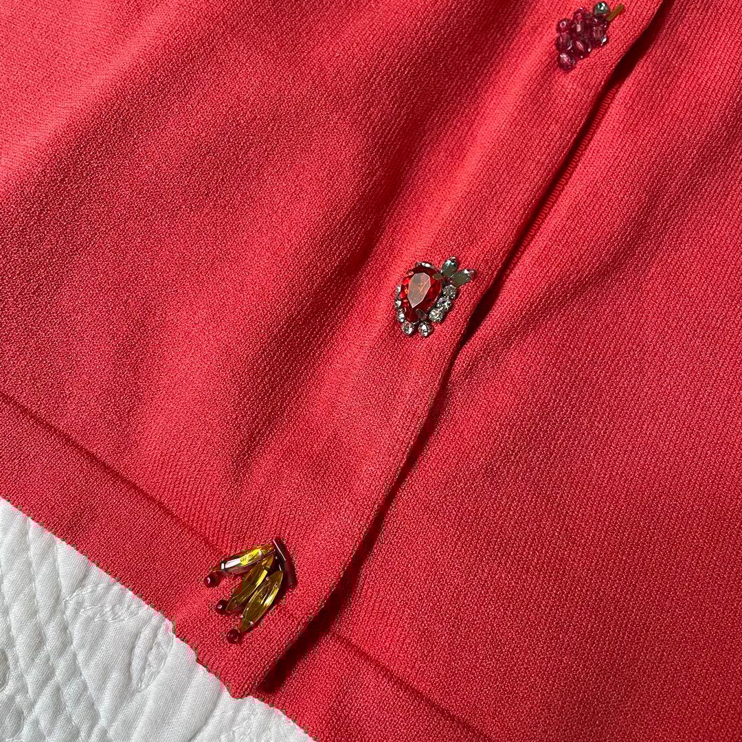 ♪未使用 ローズティアラ/綺麗色 カーディガン(50)