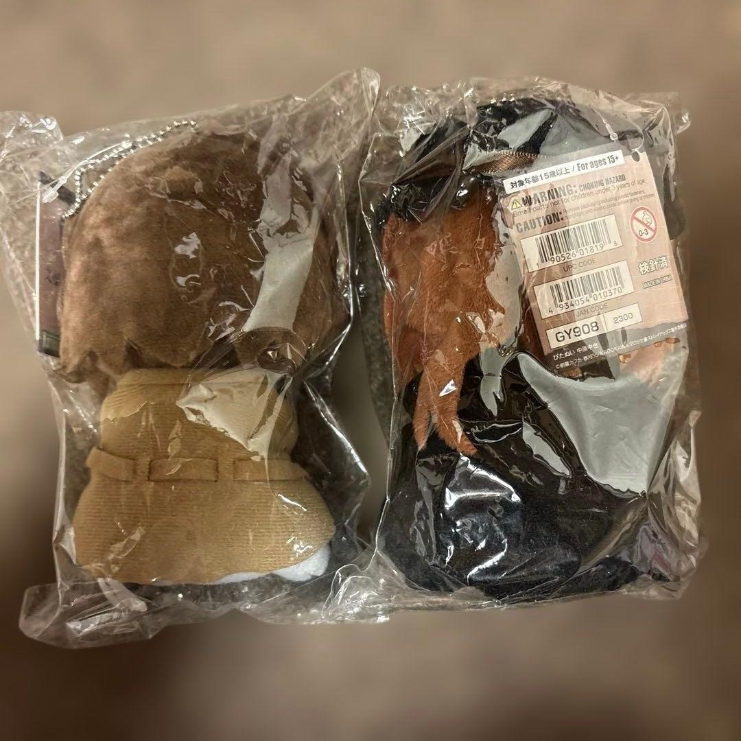 ぴたぬい　文豪ストレイドッグス　太宰治　中原中也　双黒