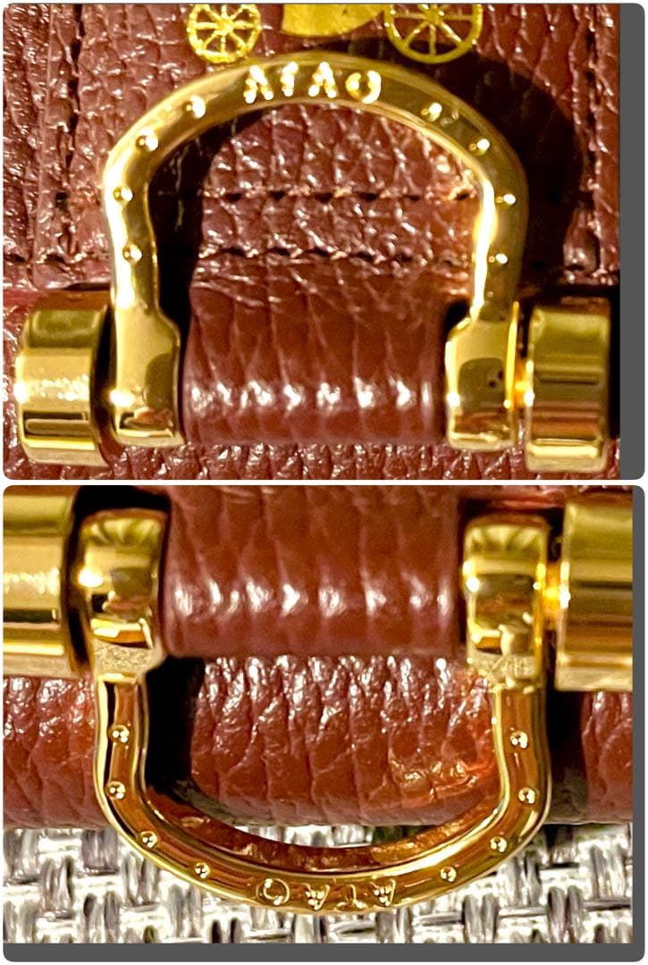 極美品✨　アタオ　左利き用　ロトロ　バーガンディ　マンチーノ　箱付