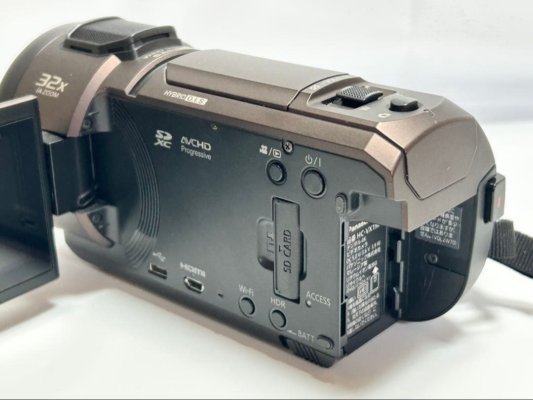 【外観美品】Panasonic HC-VX1M 4Kビデオカメラ パナソニック