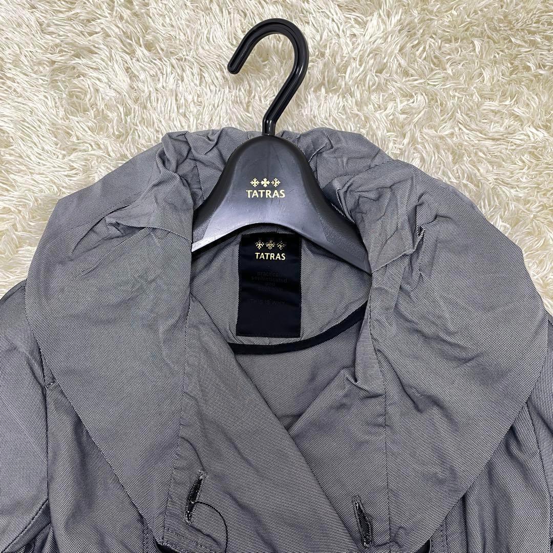 【未使用タグ付】タトラス ジャケット グレー ポリエステル 1 ダブルブレスト